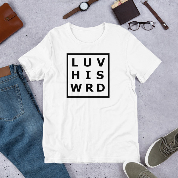 LUV WRD Short-Sleeve Unisex T-Shirt