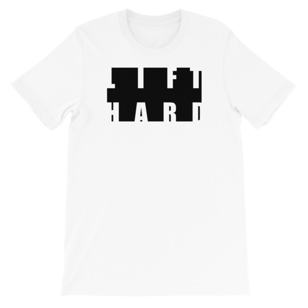 LIFT HARD Short-Sleeve Unisex T-Shirt