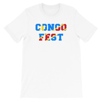 CONGO FEST Short-Sleeve Unisex T-Shirt