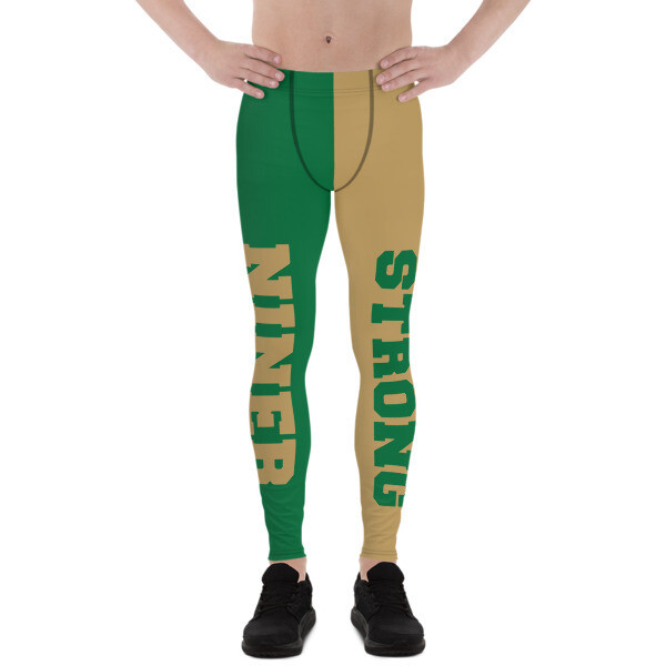 NINER STRONG GOLD Men&#39;s Leggings, Size: XS