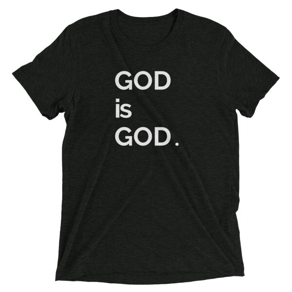 GOD IS GOD Short sleeve t-shirt