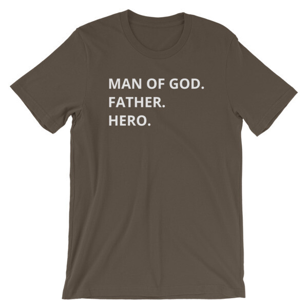 MAN OF GOD FATHER&#39;S DAY Short-Sleeve Unisex T-Shirt