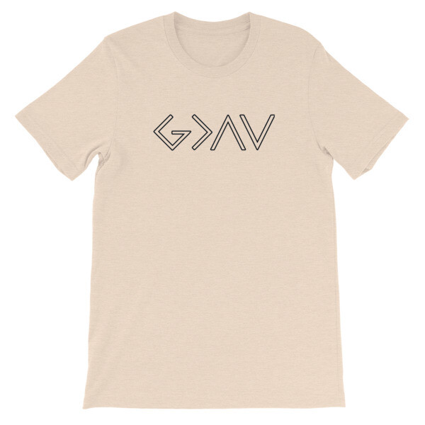 GOD IS GREATER Short-Sleeve Unisex T-Shirt