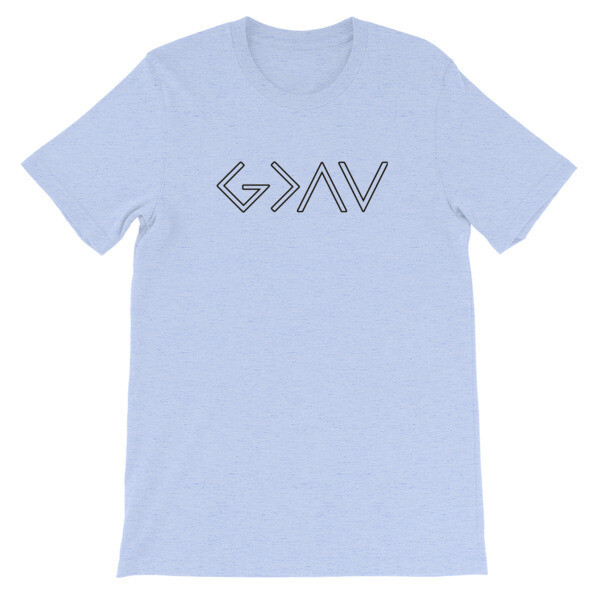 GOD IS GREATER Short-Sleeve Unisex T-Shirt
