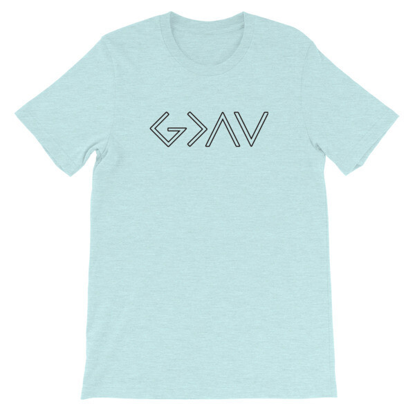 GOD IS GREATER Short-Sleeve Unisex T-Shirt