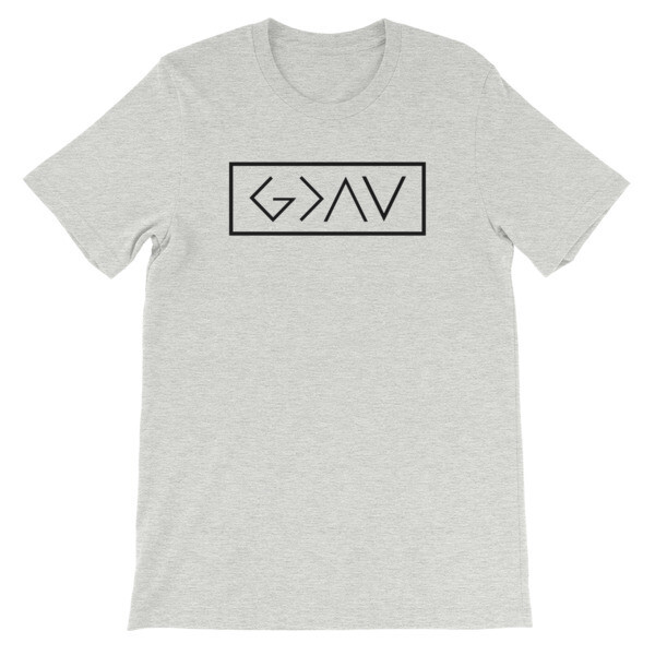 BOX GOD IS GREATER Short-Sleeve Unisex T-Shirt