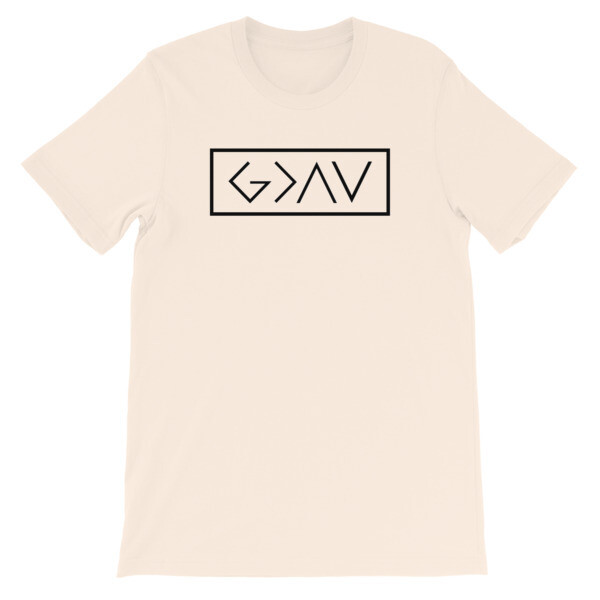 BOX GOD IS GREATER Short-Sleeve Unisex T-Shirt