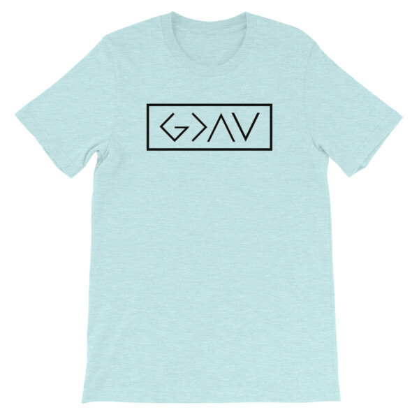 BOX GOD IS GREATER Short-Sleeve Unisex T-Shirt