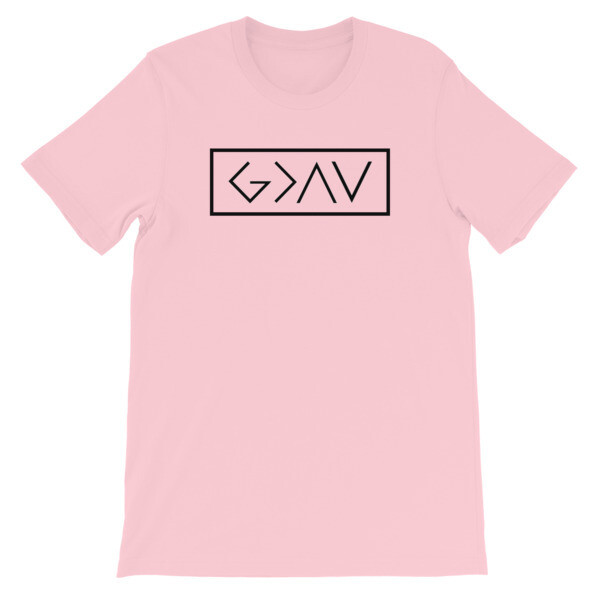 BOX GOD IS GREATER Short-Sleeve Unisex T-Shirt