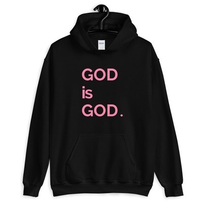 God Is God Pink Unisex Hoodie
