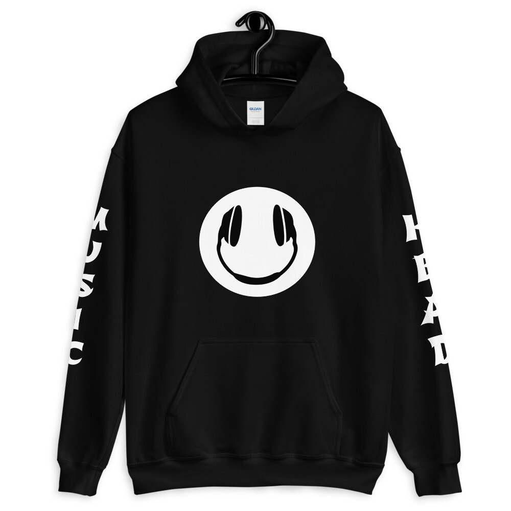 MUSIC HEAD Unisex Hoodie, Size: S