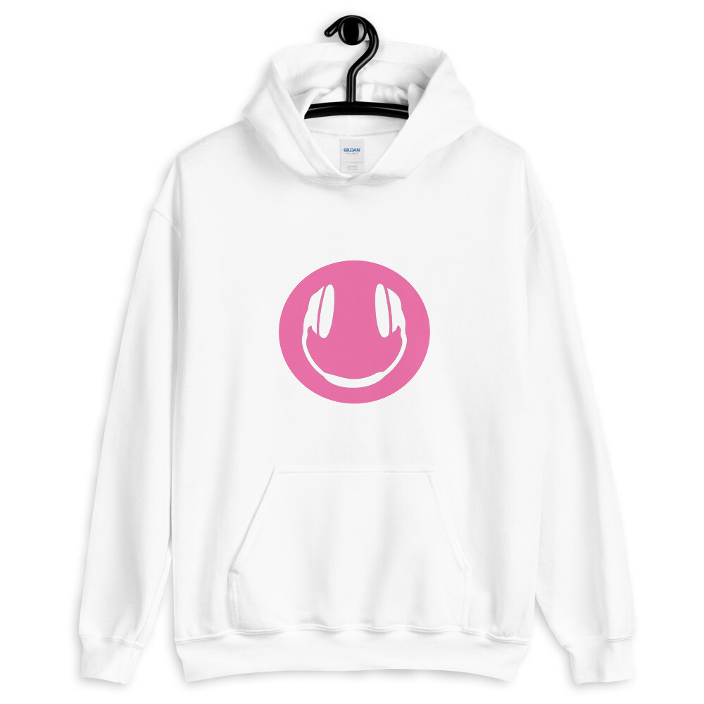 PINK MUSIC HEAD Unisex Hoodie