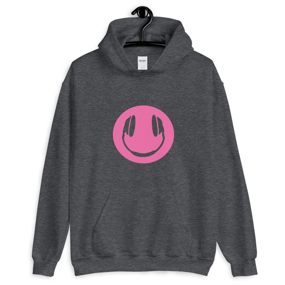 PINK MUSIC HEAD Unisex Hoodie