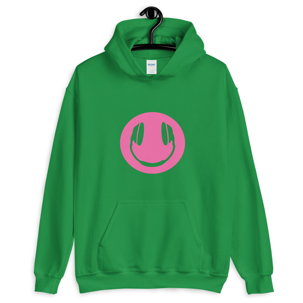 PINK MUSIC HEAD Unisex Hoodie
