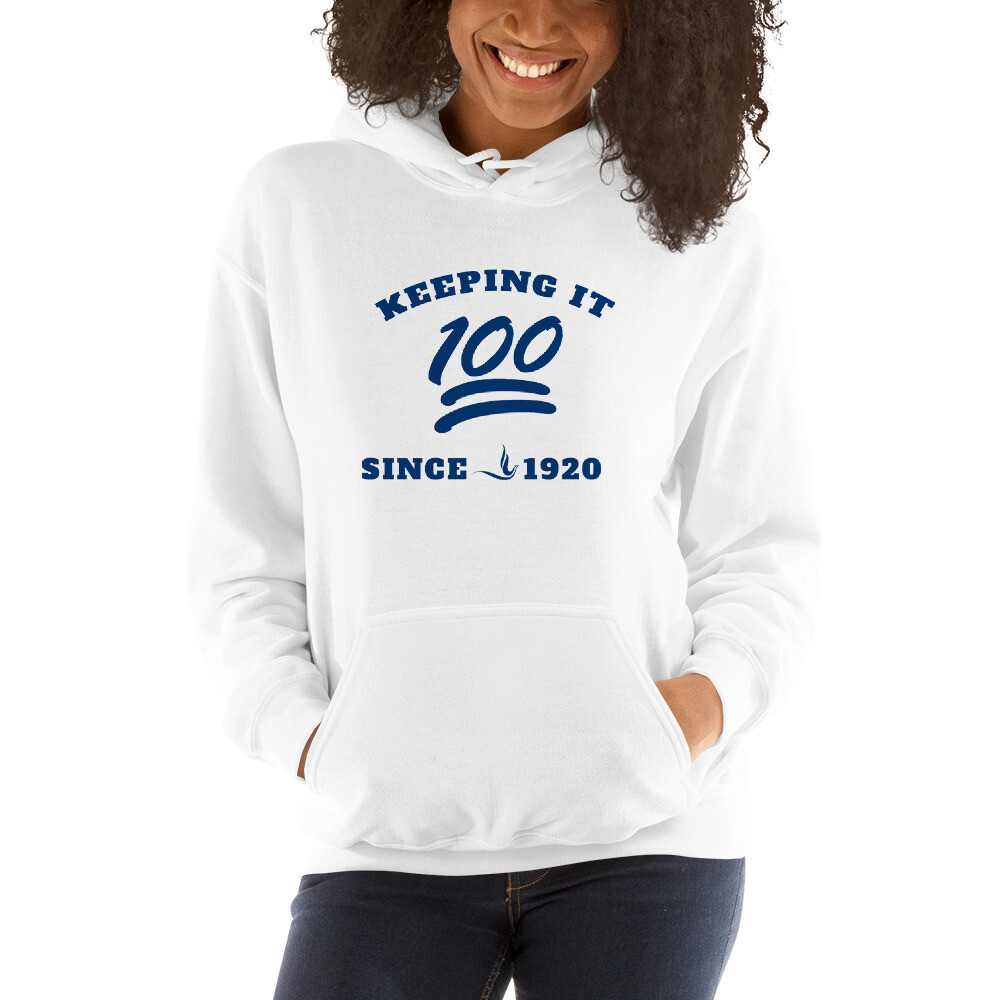 Keeping It 100 Zeta Centennial Hoodie