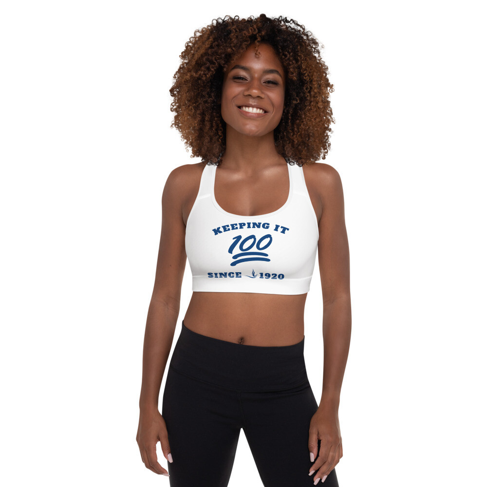 Keeping It 100 Zeta Centennial Padded Sports Bra, Size: XS