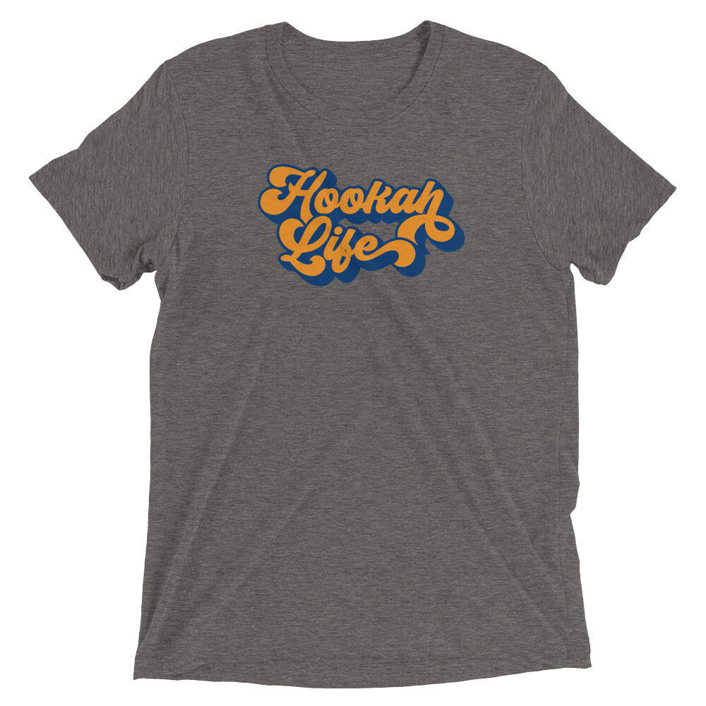 TRI-BLEND HOOKAH LIFE  t-shirt
