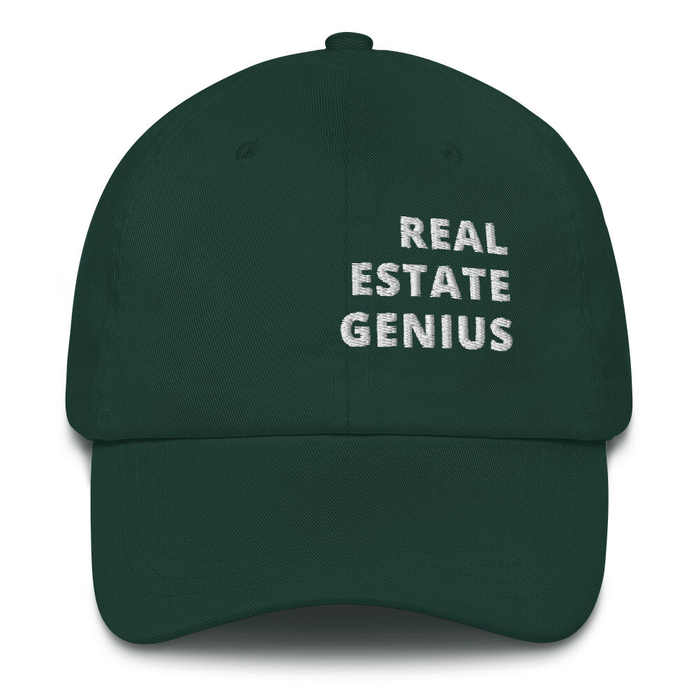 Real Estate Genius Dad hat