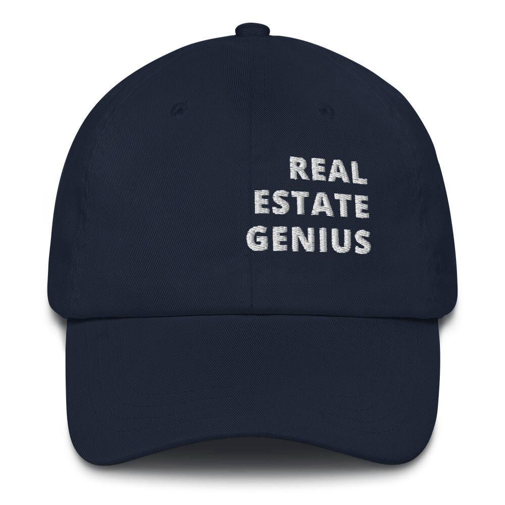 Real Estate Genius Dad hat
