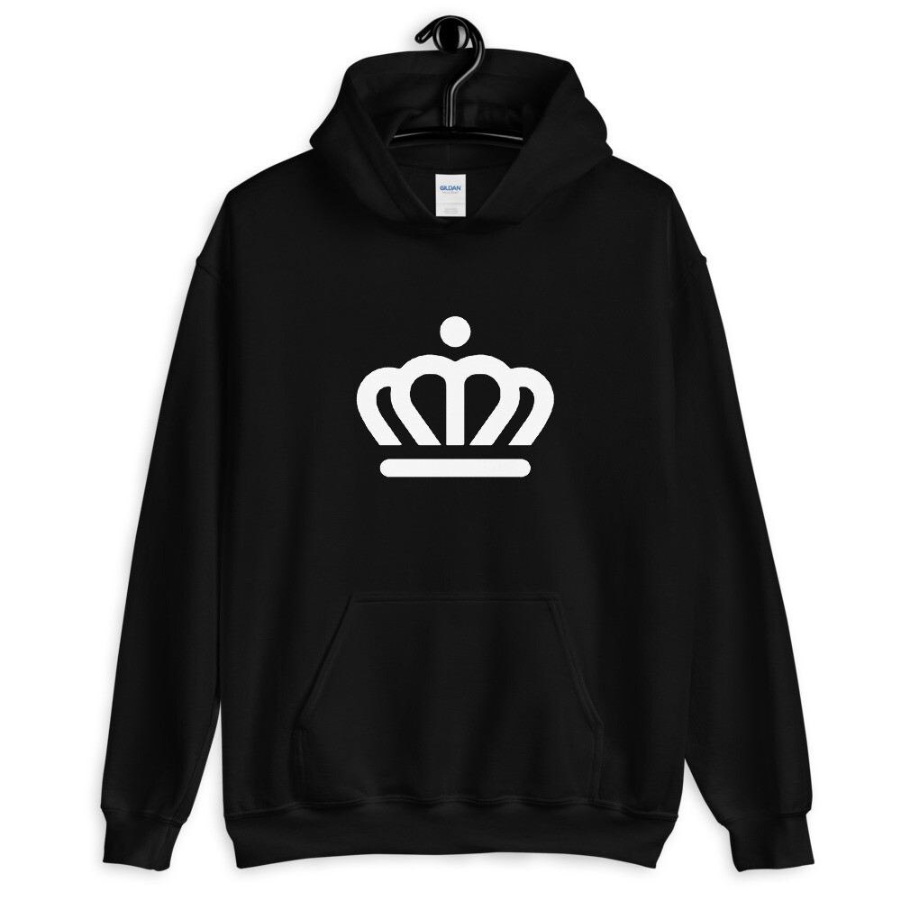 CROWN W/ FIST UP Unisex Hoodie, Size: S