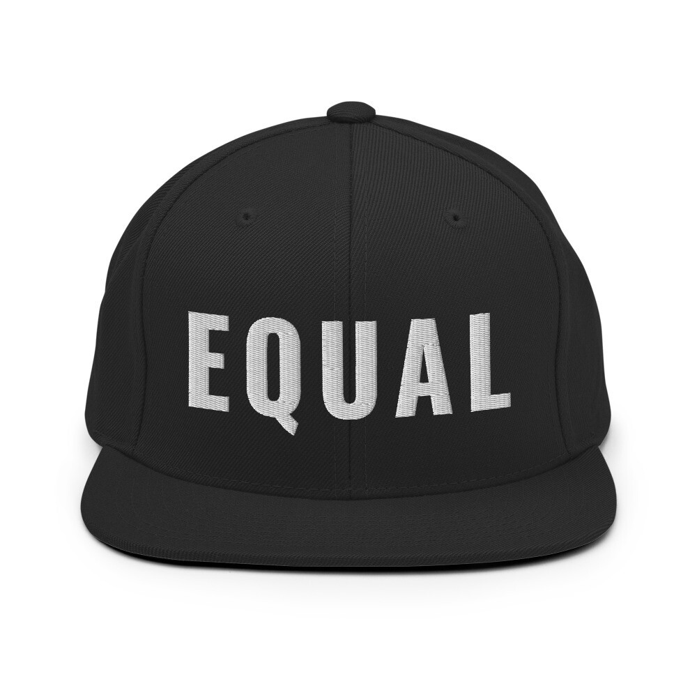 EQUAL Snapback Hat