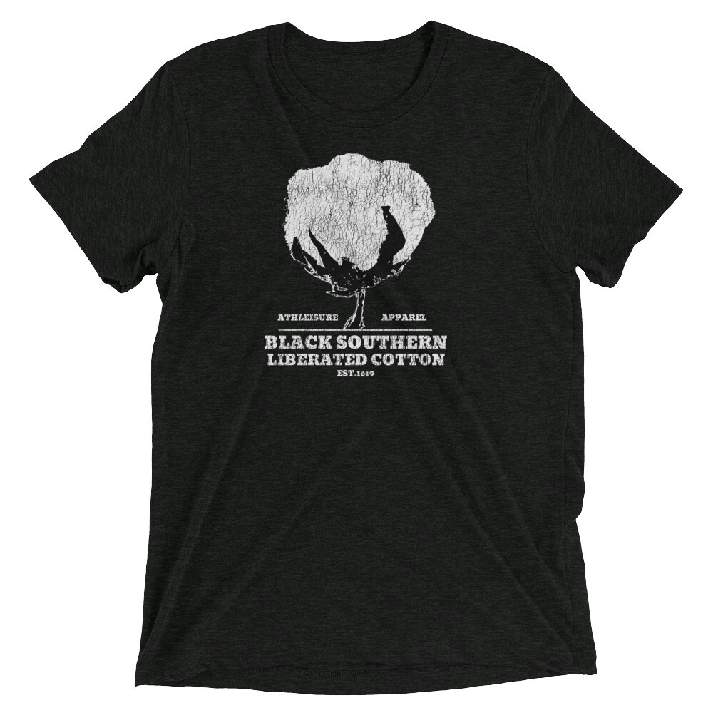 TRI BLEND COTTON FLOWER UNISEX t-shirt