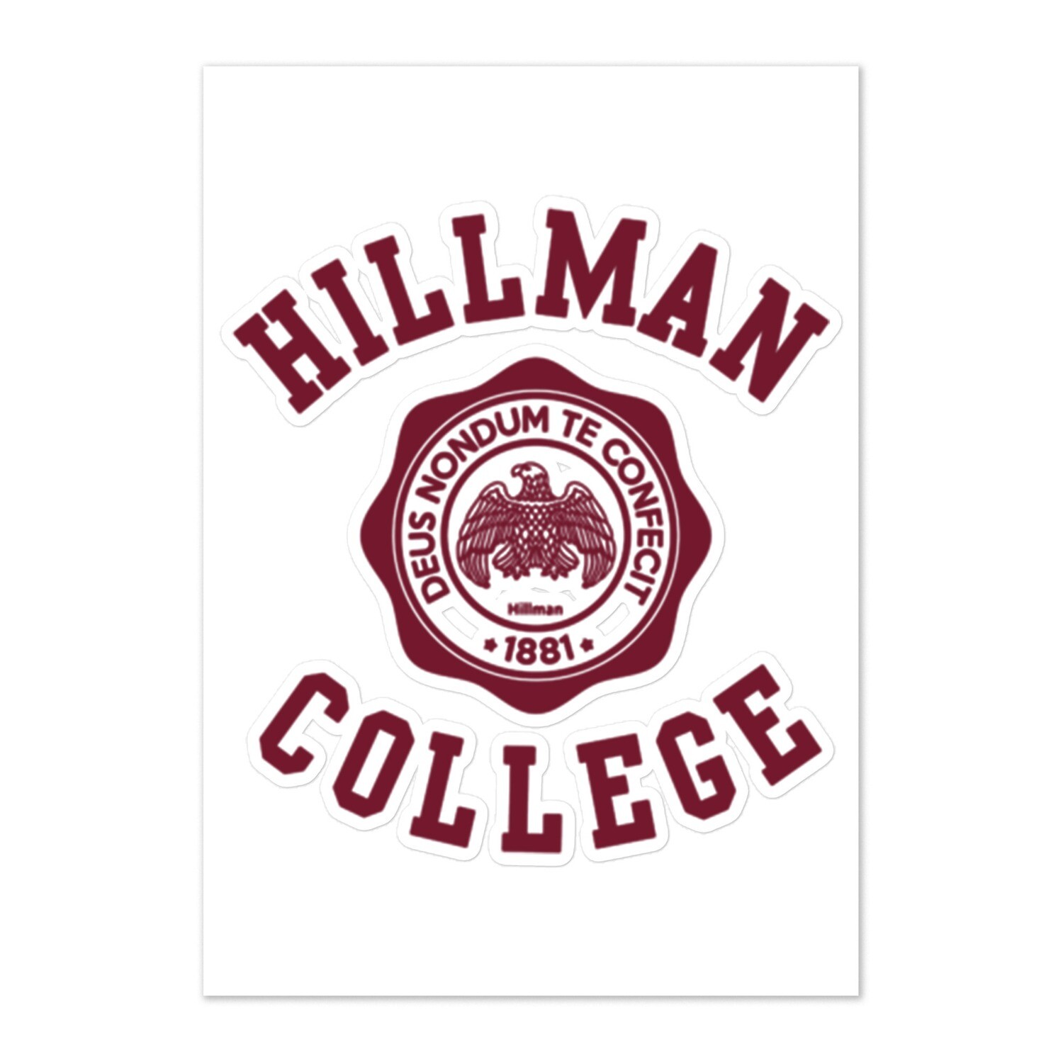 Hillman Sticker sheet