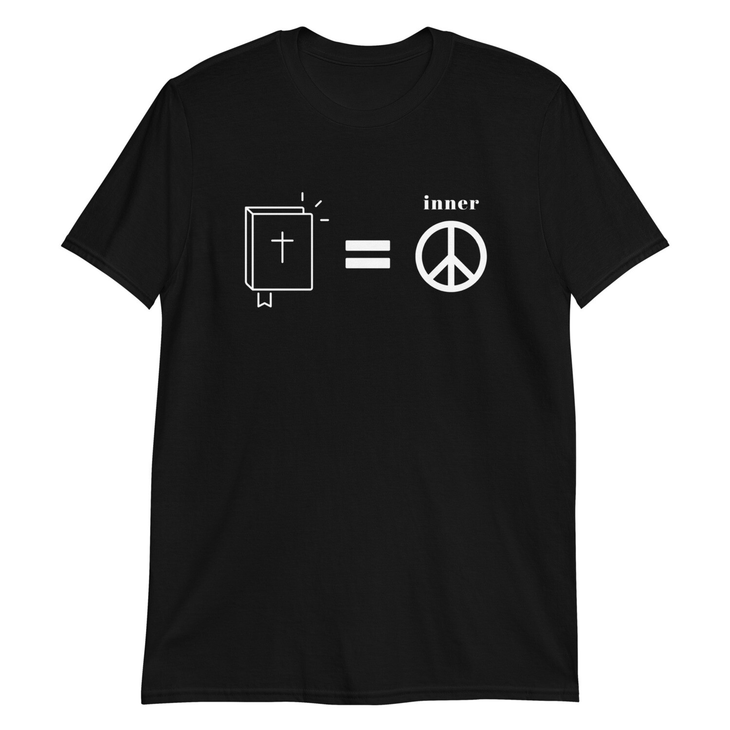 The Bible Equals Inner Peace Unisex T-Shirt
