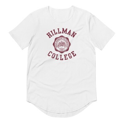 Hillman Unisex Curved Hem T-Shirt