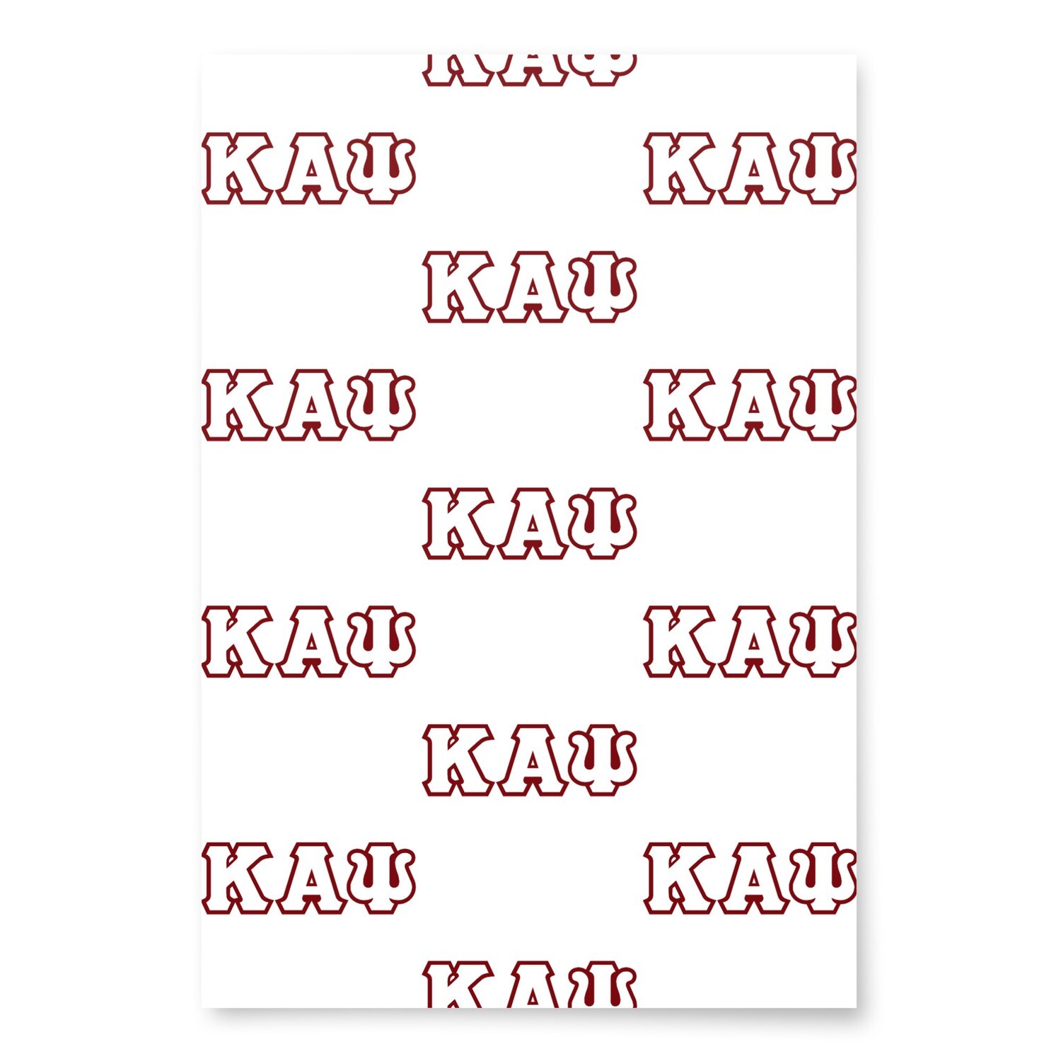 3 Sheets of Kappa Wrapping paper sheets