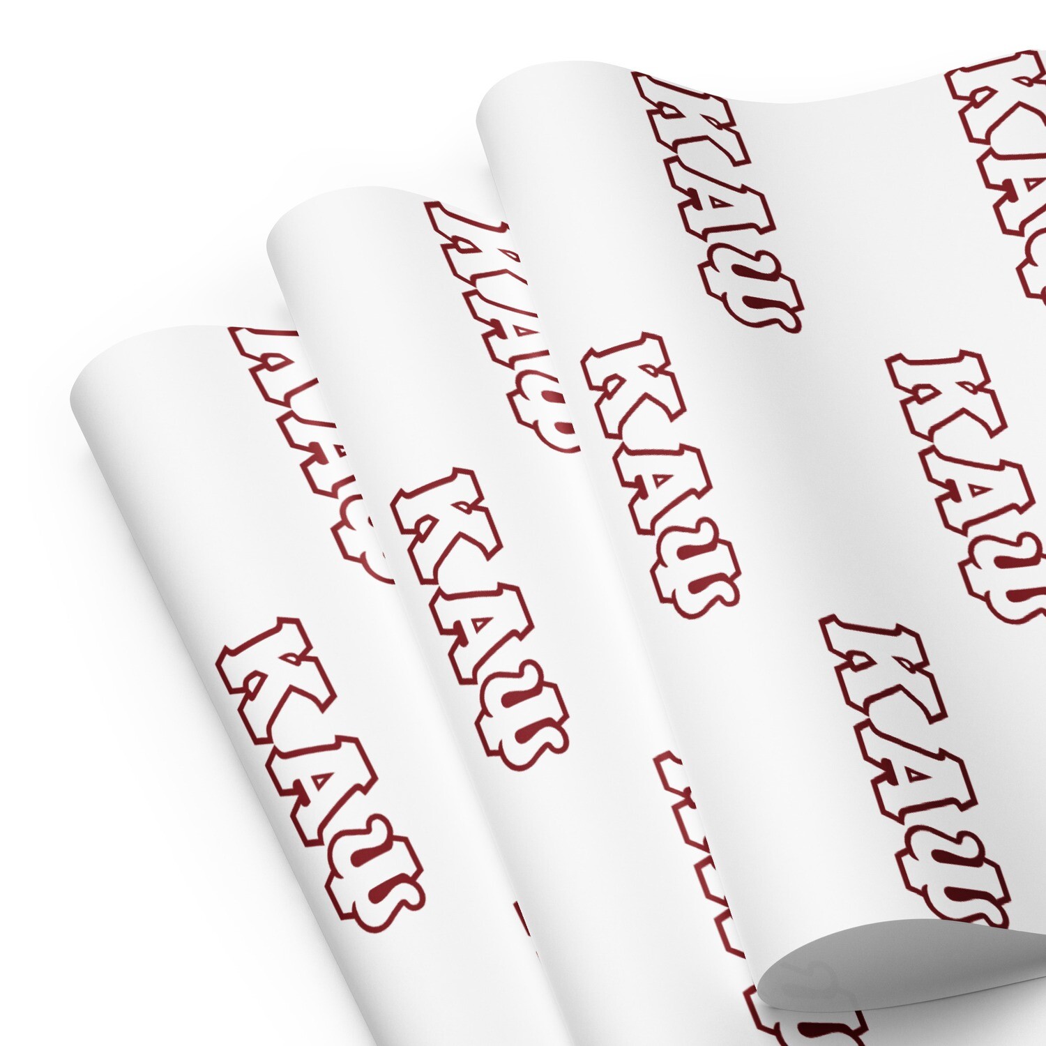 3 Sheets of Kappa Wrapping paper sheets