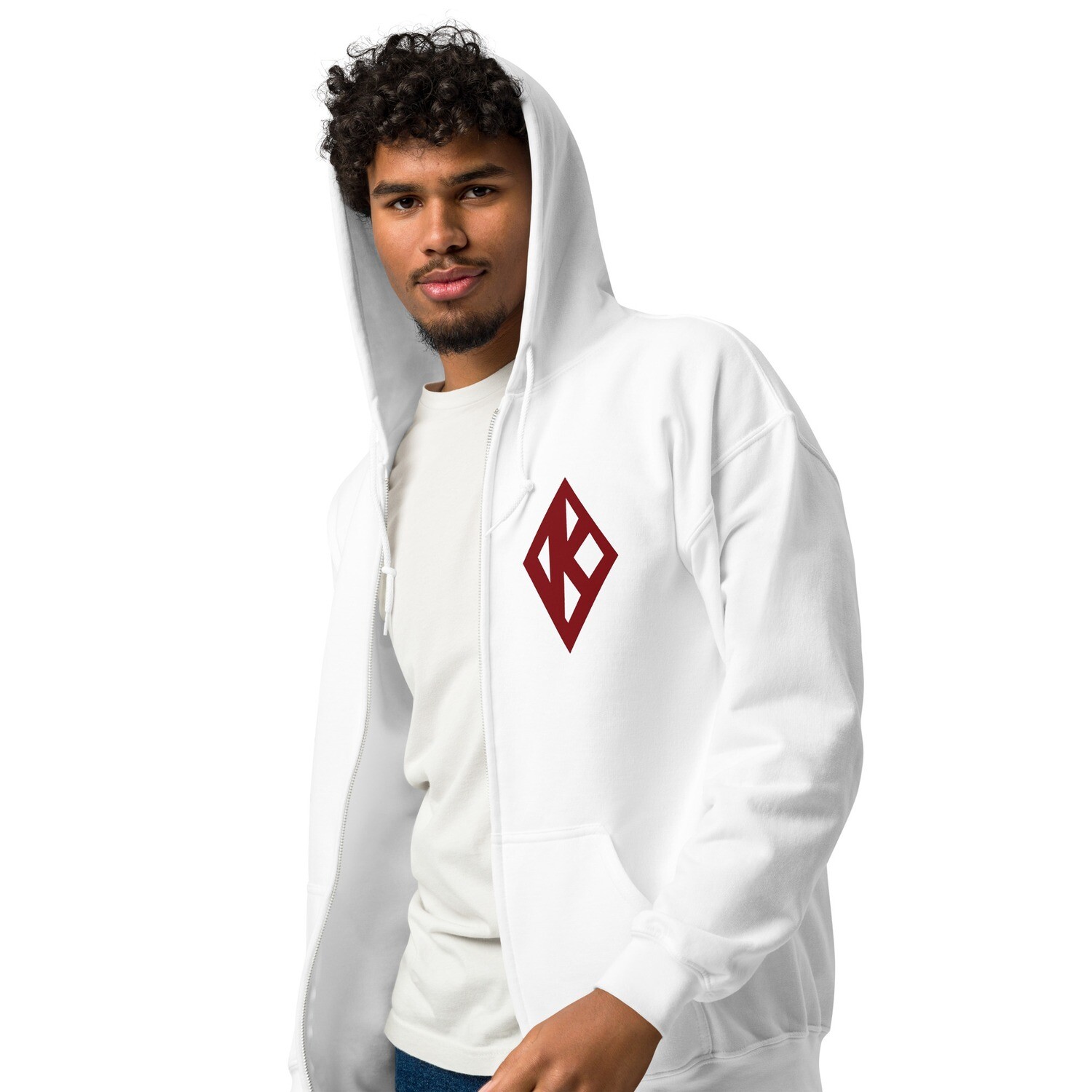 Kappa Diamond heavy blend zip hoodie