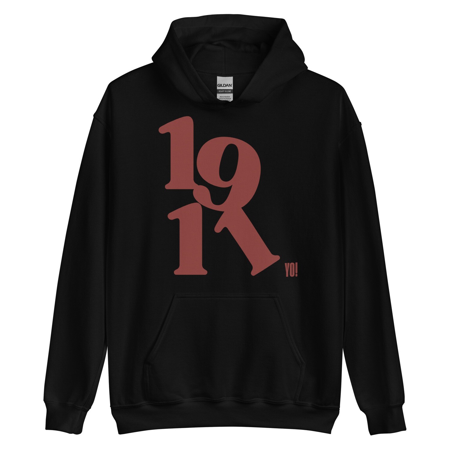 Krimson Krooked 1911 Hoodie