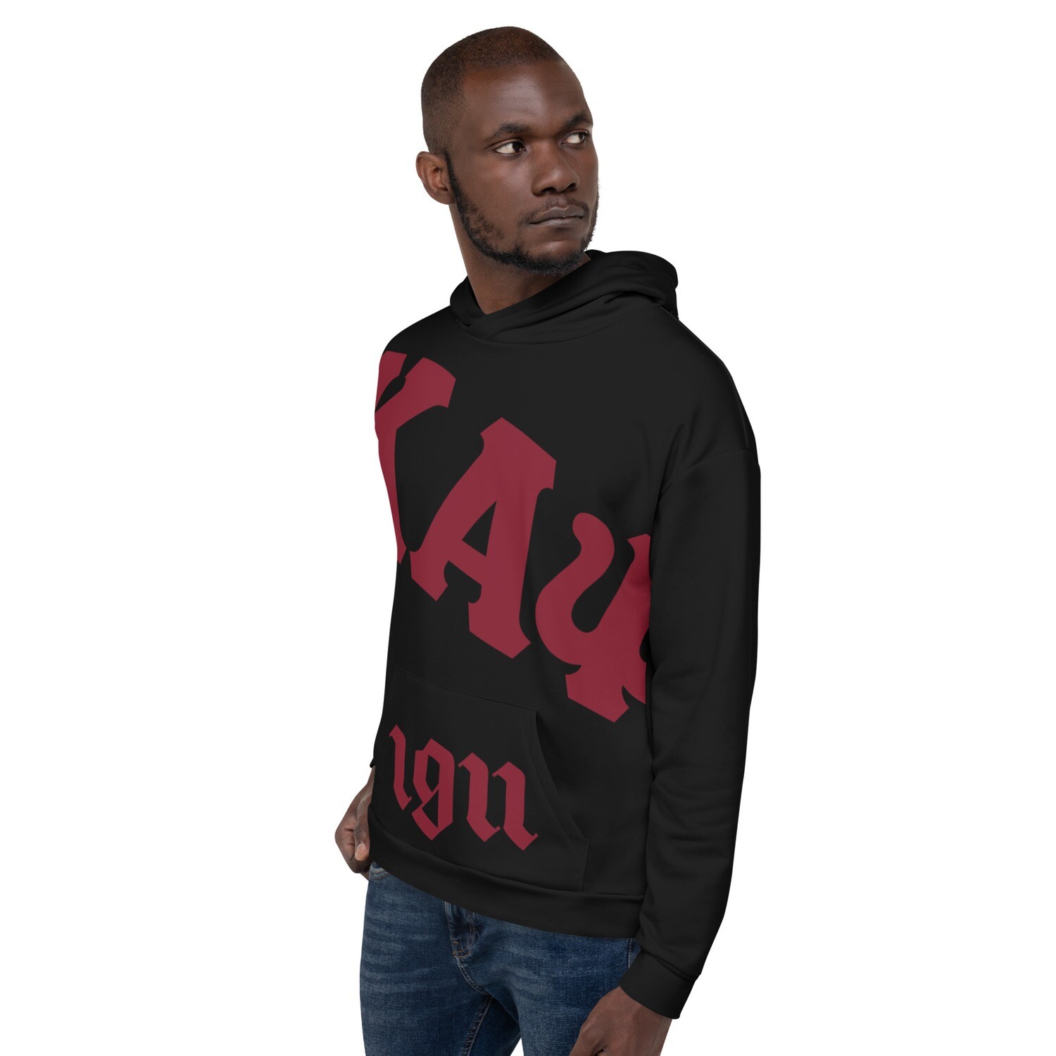 Slanted Black KAPsi Kollectors Hoodie