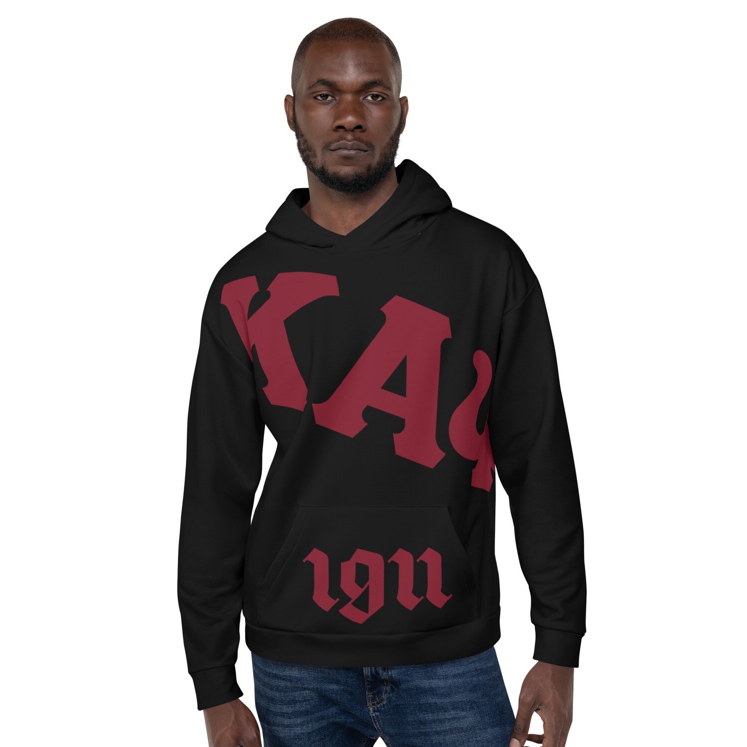 Slanted Black KAPsi Kollectors Hoodie