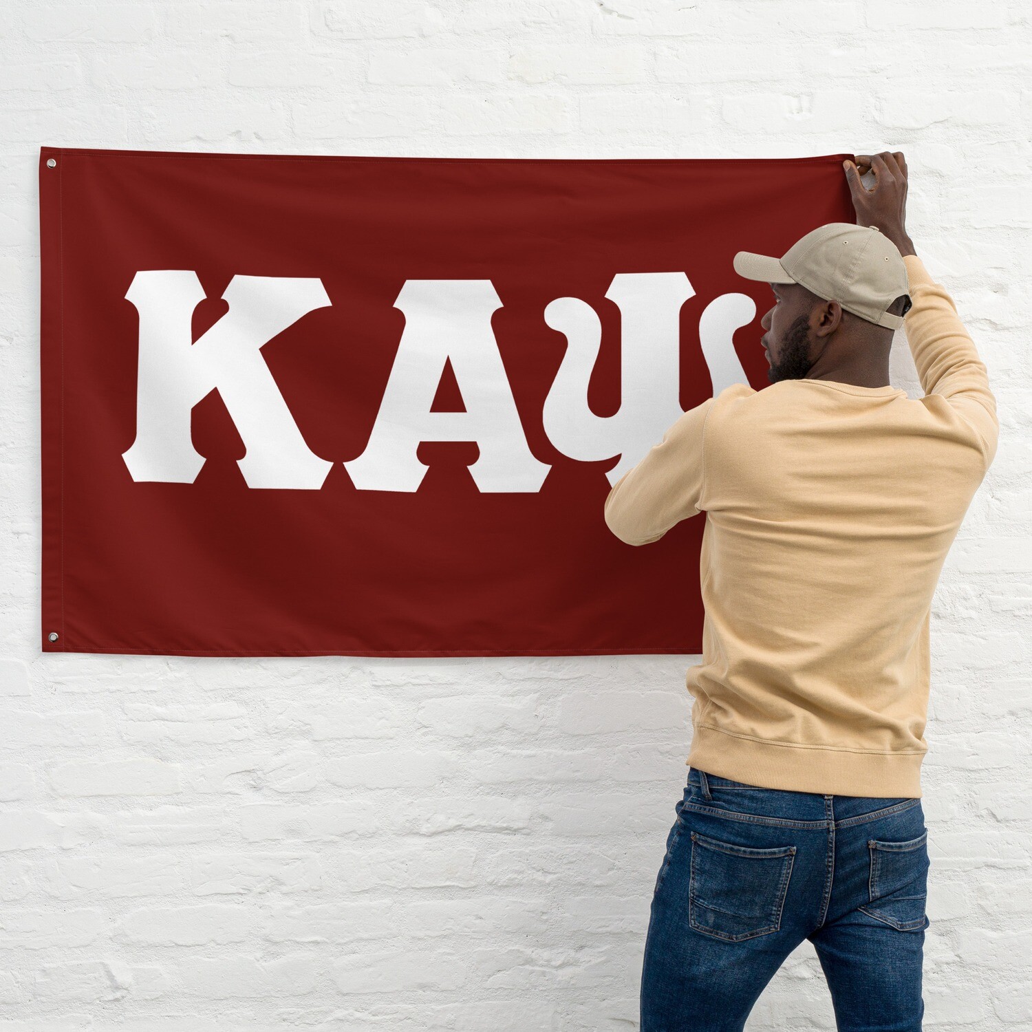 KAPsi Flag - One Sided