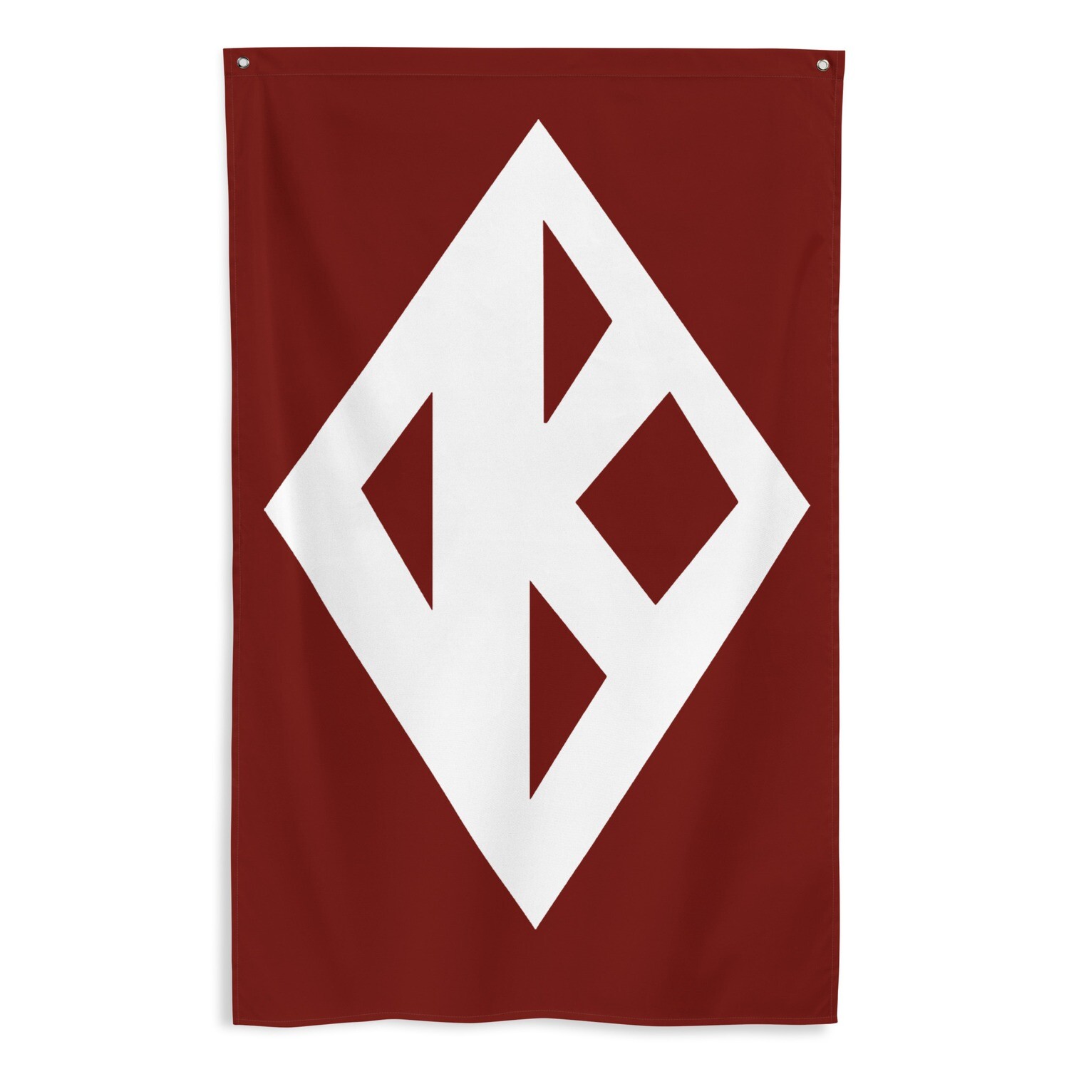 Kappa Diamond Flag - One Sided