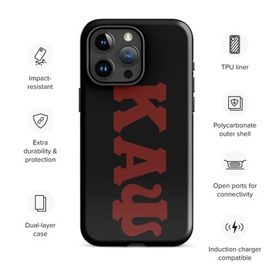 KAPsi Black Tough Case for iPhone®