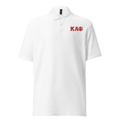 KAPsi Pique Polo Shirt