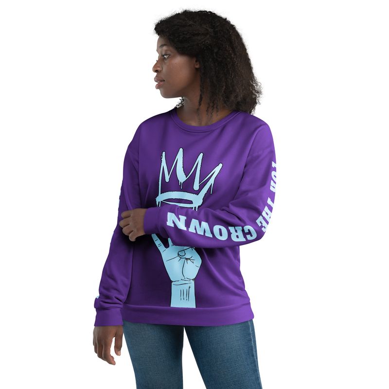 FOURS UP FOR THE CROWN Unisex Sweatshirt