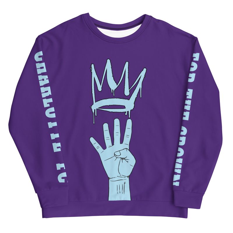 FOURS UP FOR THE CROWN Unisex Sweatshirt