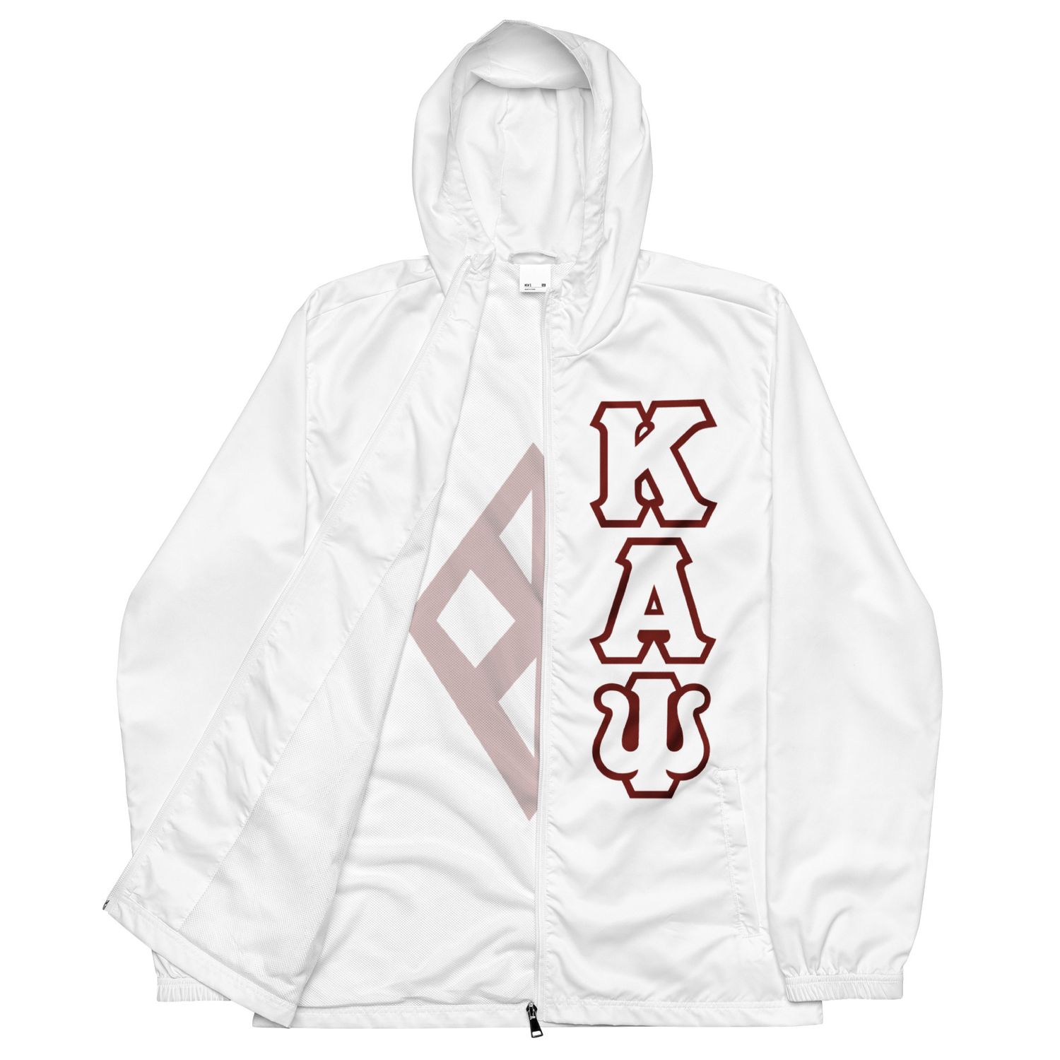 KAPsi Plus Diamond On Back Men’s windbreaker