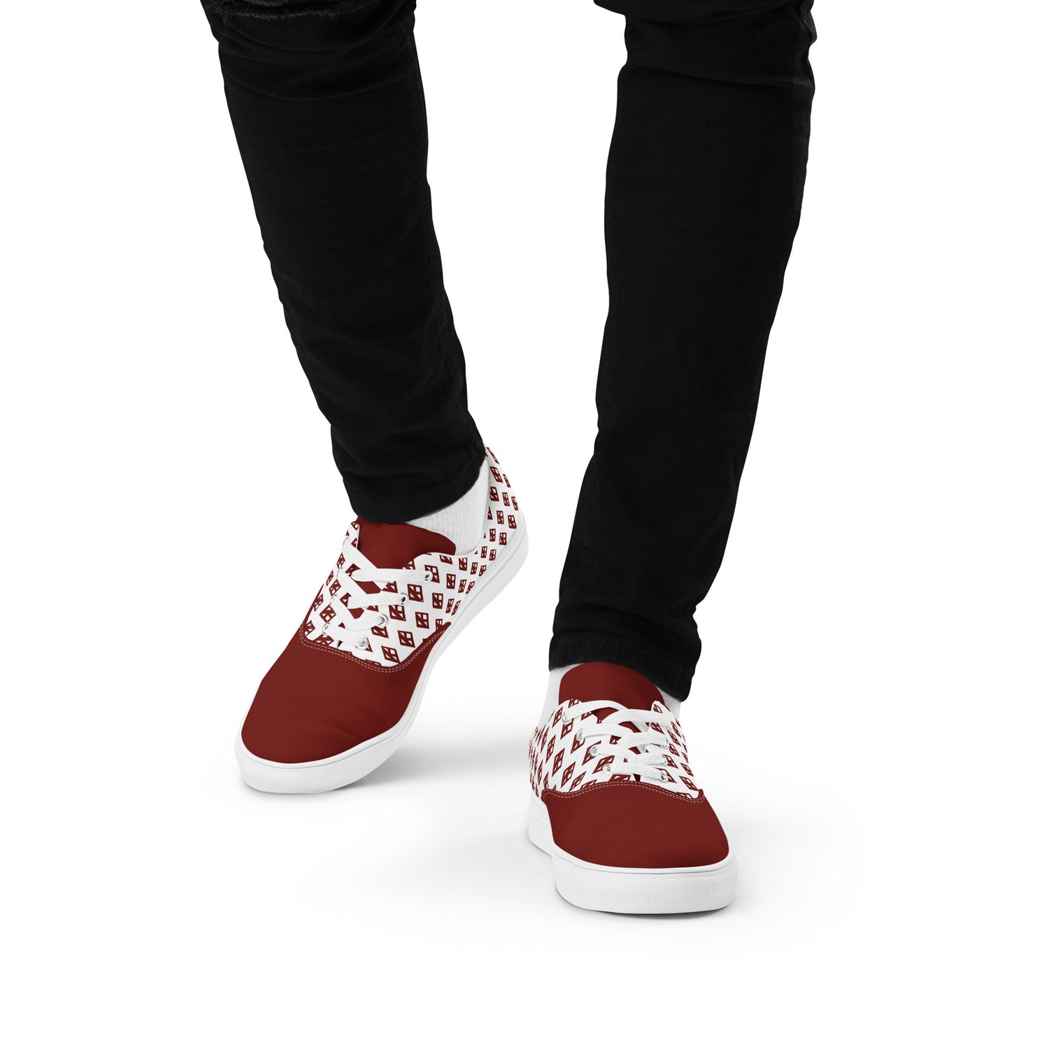 Kappa Diamond Men’s lace-up canvas shoes