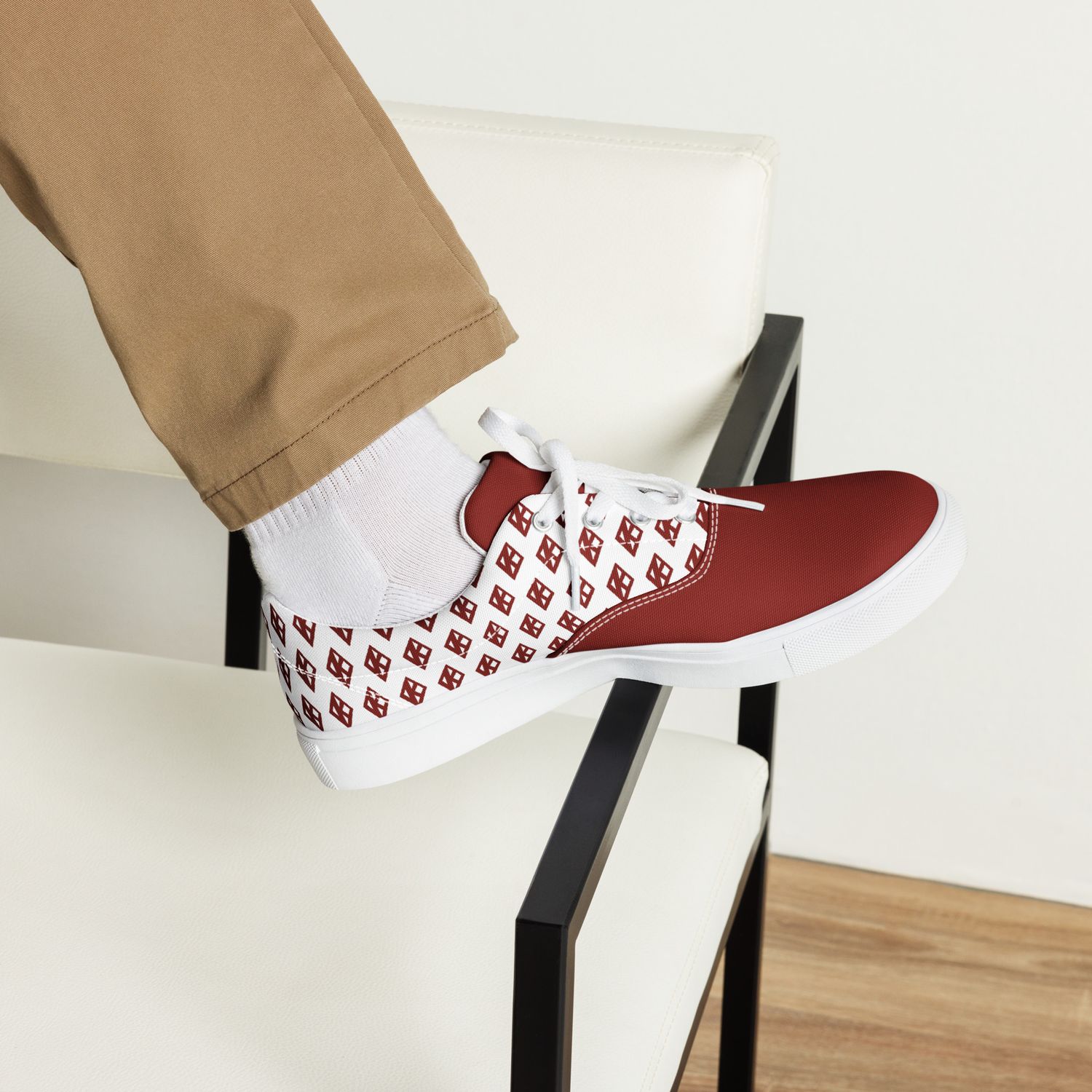 Kappa Diamond Men’s lace-up canvas shoes