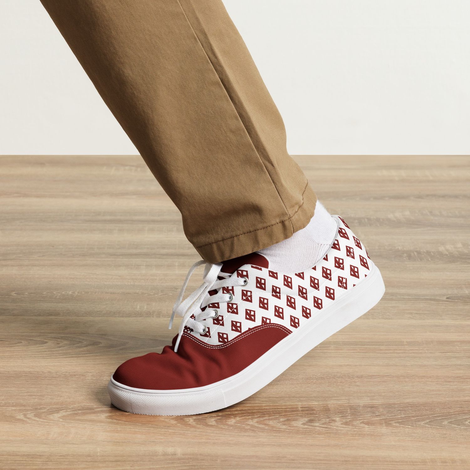 Kappa Diamond Men’s lace-up canvas shoes