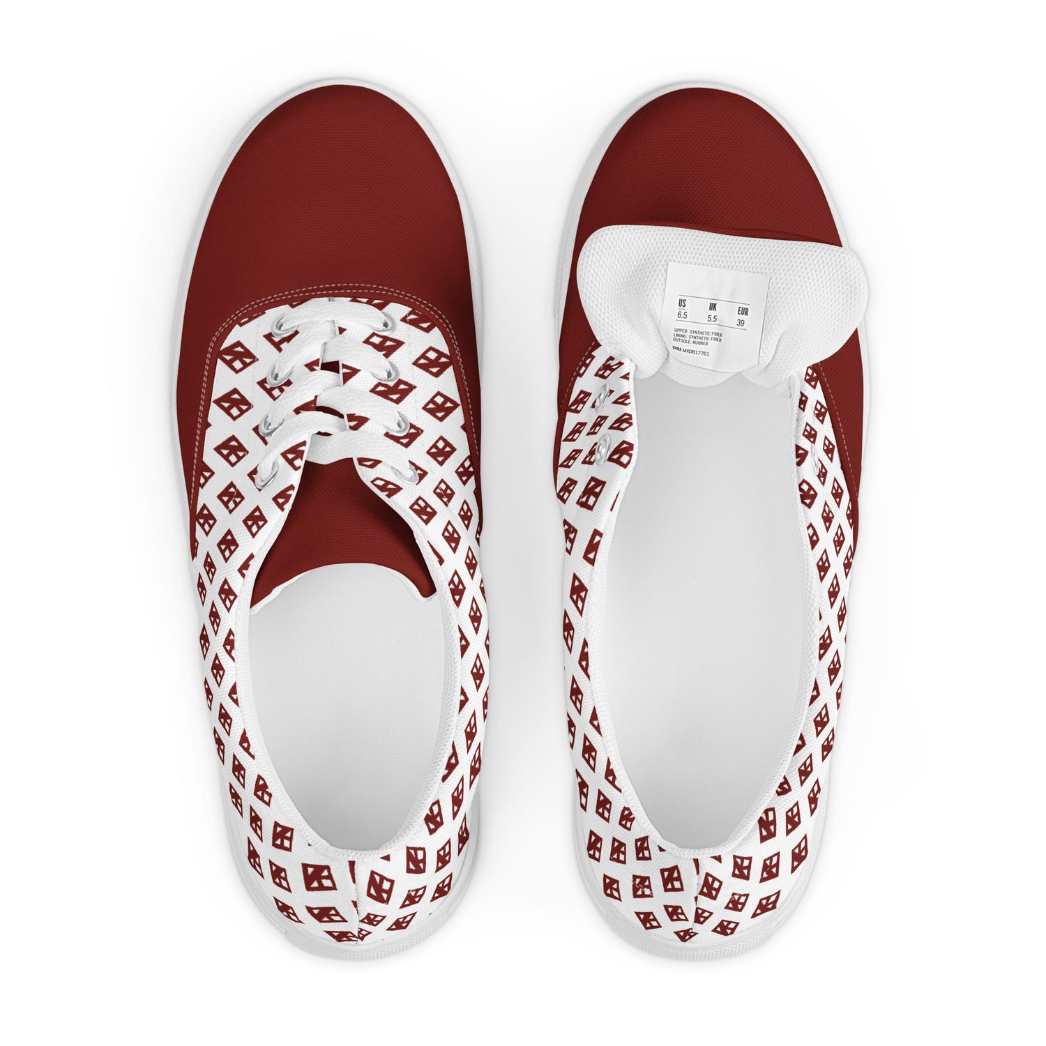 Kappa Diamond Men’s lace-up canvas shoes