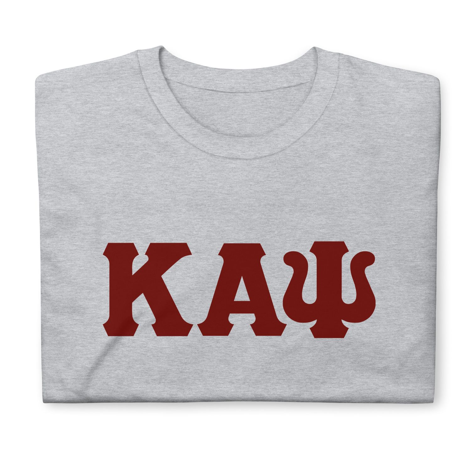 KAPsi Solid Red Short-Sleeve T-Shirt