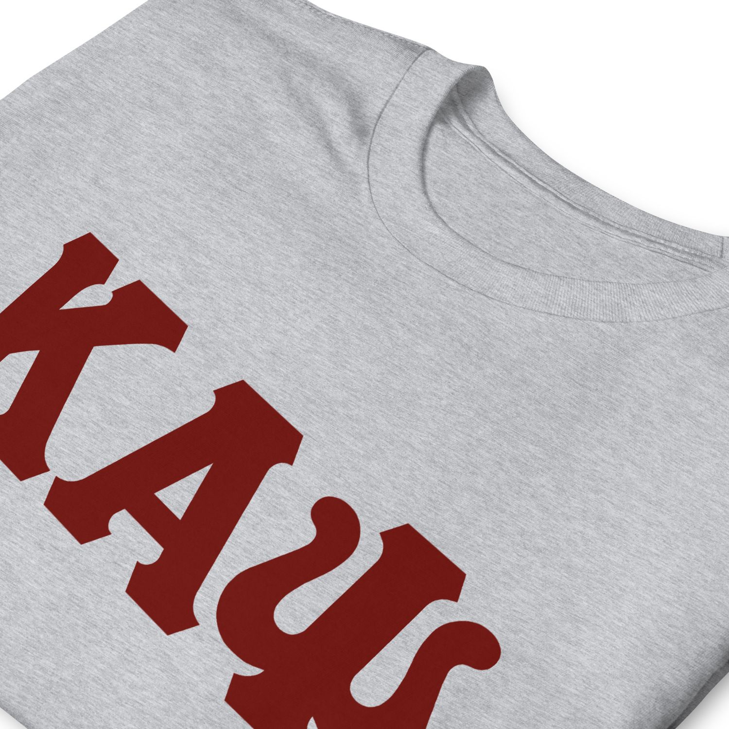 KAPsi Solid Red Short-Sleeve T-Shirt