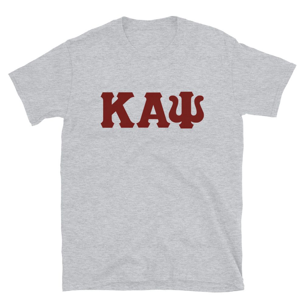 KAPsi Solid Red Short-Sleeve T-Shirt