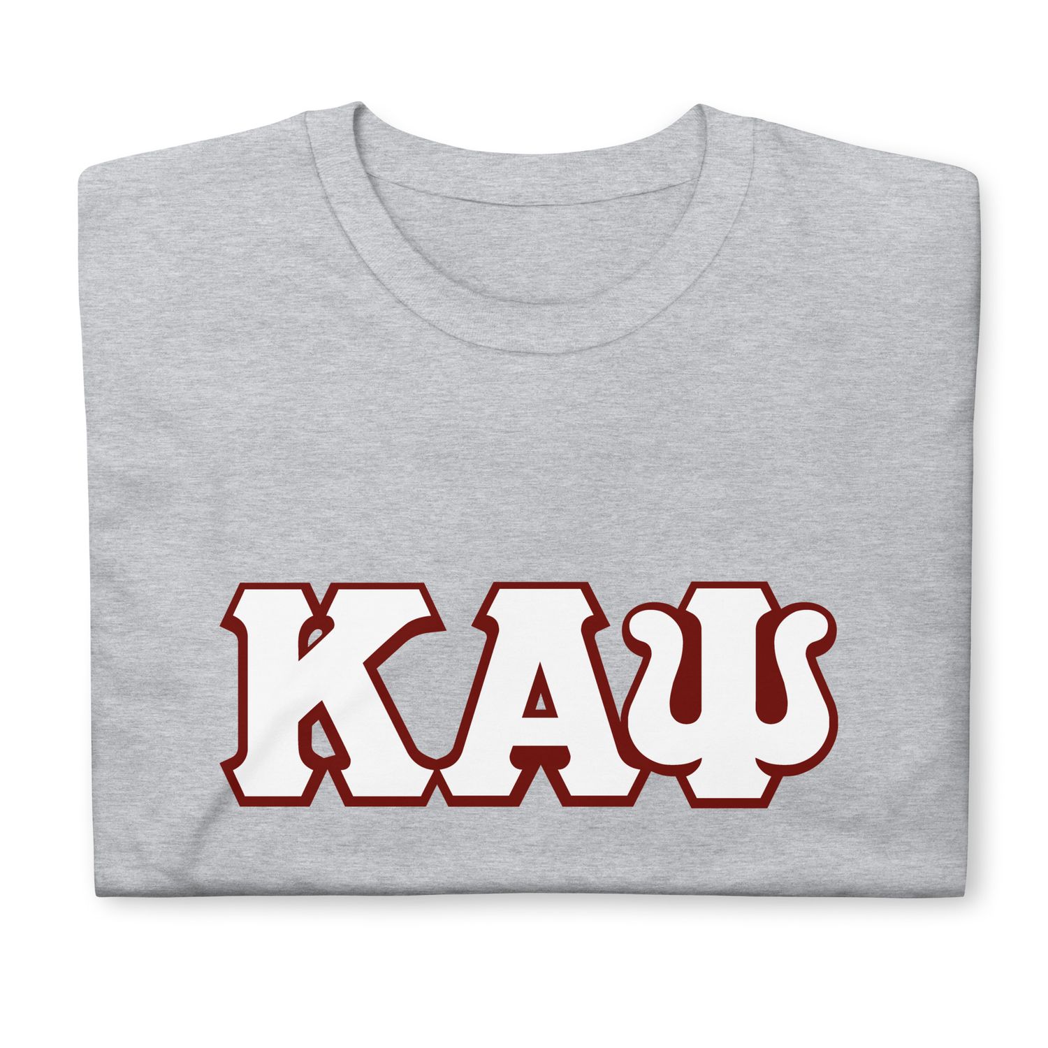 KAPSI Double Letter Short-Sleeve T-Shirt